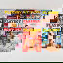Vintage Playboy Magazines Set of 9 (1984-1985)