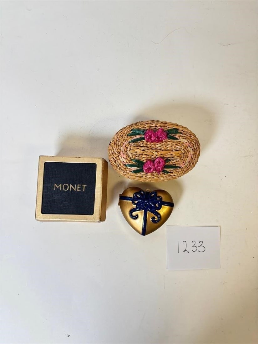 Assorted Vintage Items  Container, Bronze... (1 of 4)