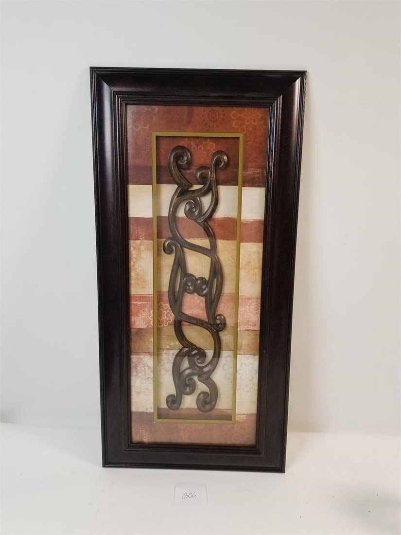 Elegent Wall Decor: Elegant Wall Decor Stylish and timeless piece to enhance any space. Condition varies; please refer to photos for details