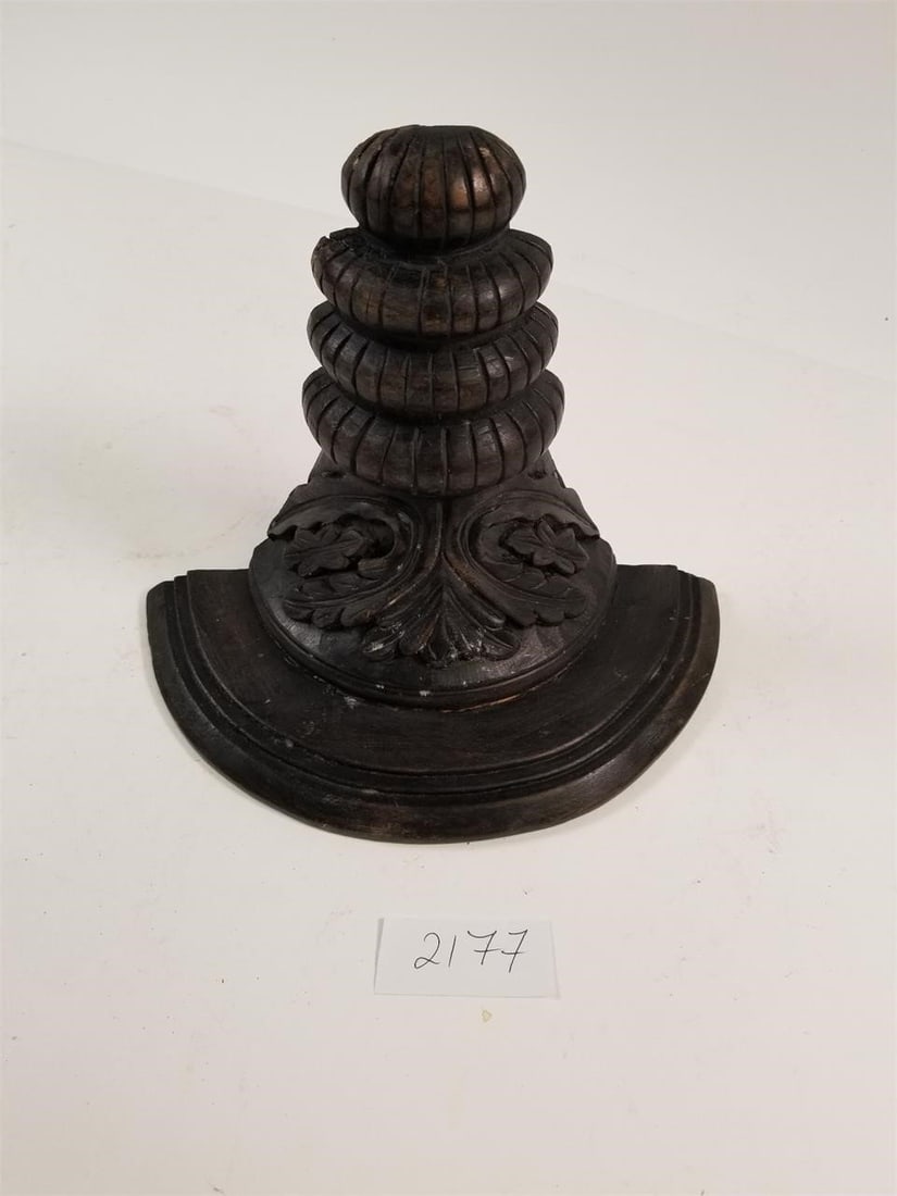 Vintage Solid Wood Wall Scone Shelve (1 of 2)