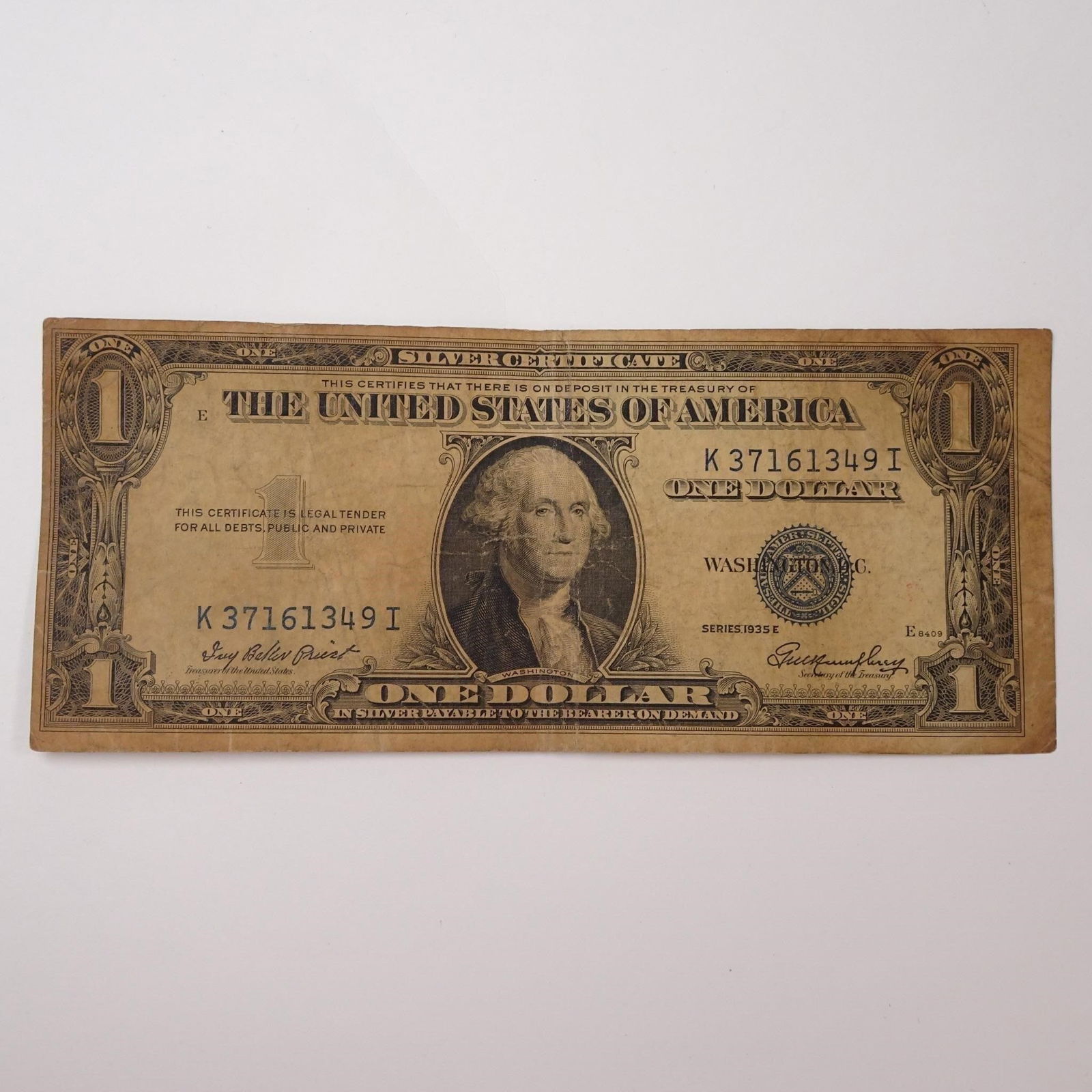 United States - 1 Dollar - 1935 - Off Center... (1 of 4)
