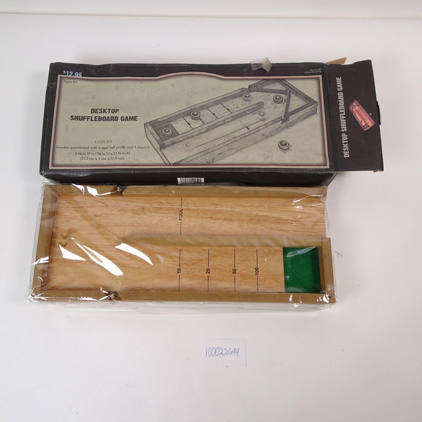 Desktp Shuffleboard Wooden Game: A decorative and fun desktop shuffleboard game, perfect for a bit of friendly competition at home or in the office. This classic wooden game is a great way to pass the time and adds a touch of playful