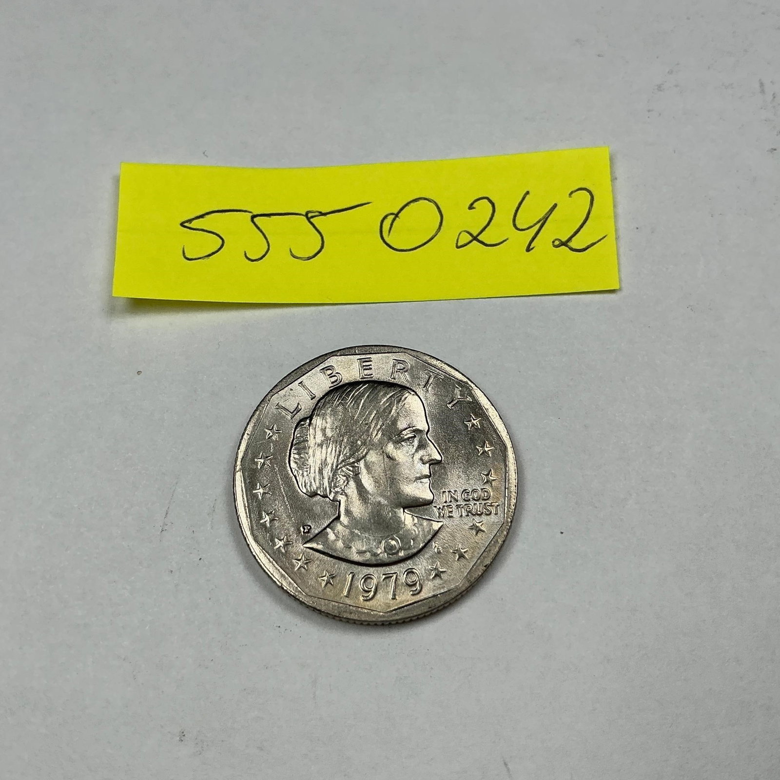 1979 S Susan B. Anthony One Dollar Coin: 1979 S Susan B. Anthony One Dollar Coin