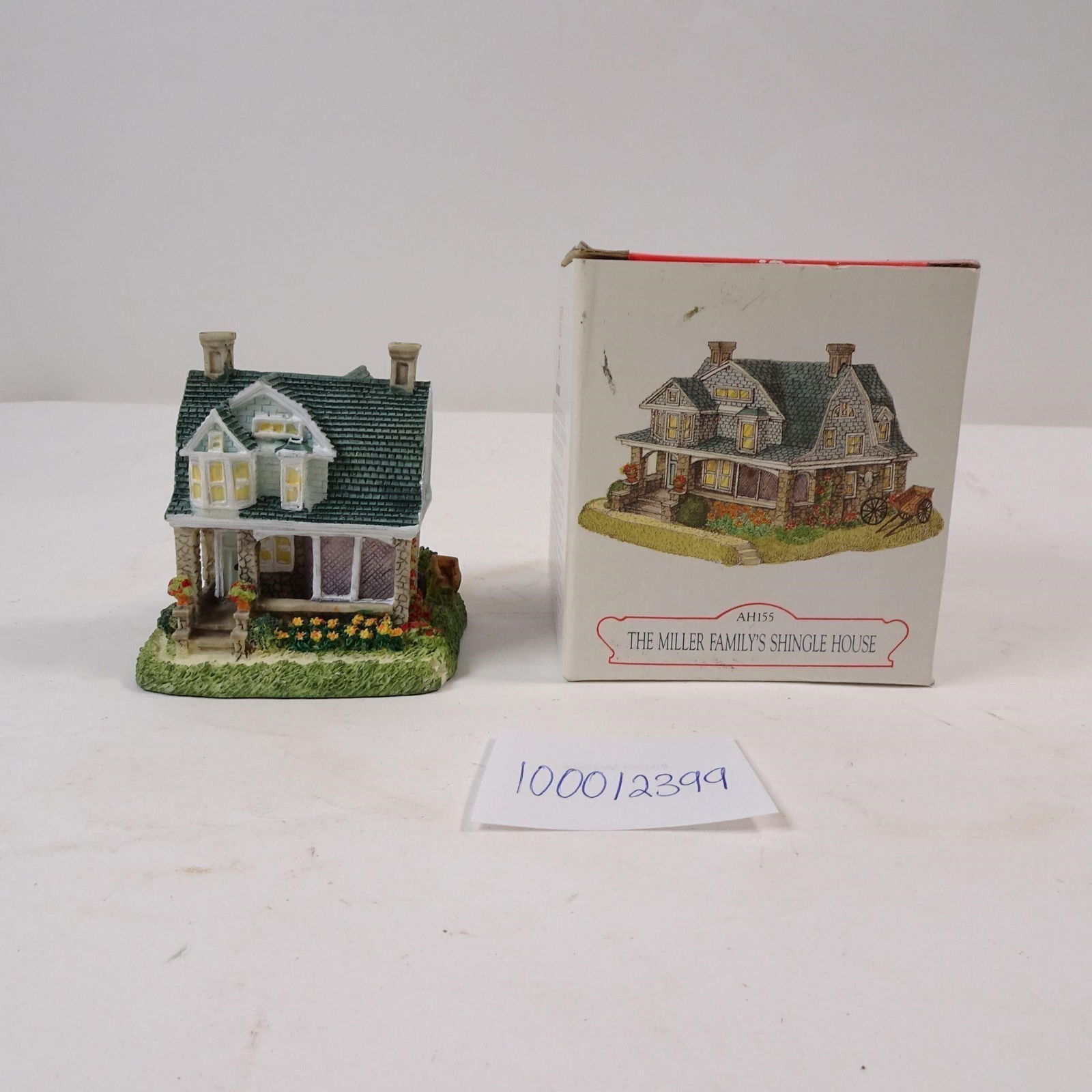 Collectible Liberty Falls"Miller Family's House": Collectible Liberty Falls" The Miller Family's Shingle House" miniature building. Detailed craftsmanship with charming small-town design, ideal for display or completing a set. Condition varies; pleas