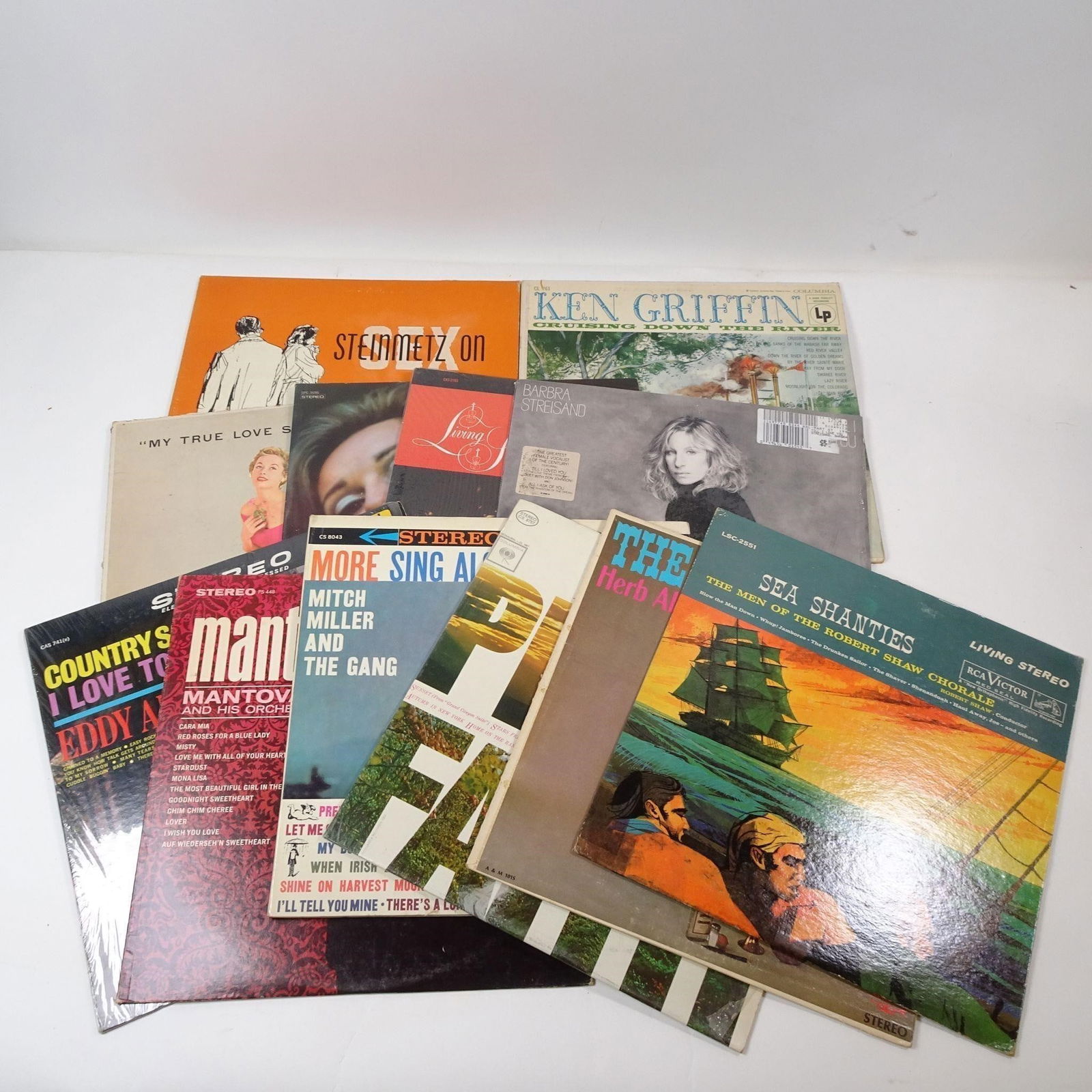 Assortment of Vtg Vinyls (Barbra Streisand n more) (1 of 5)