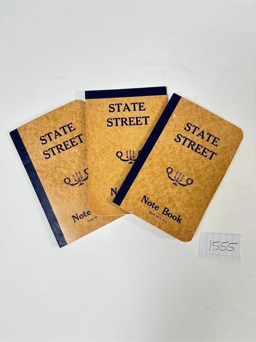 State Street Note Book Set of 3 (1 of 4)