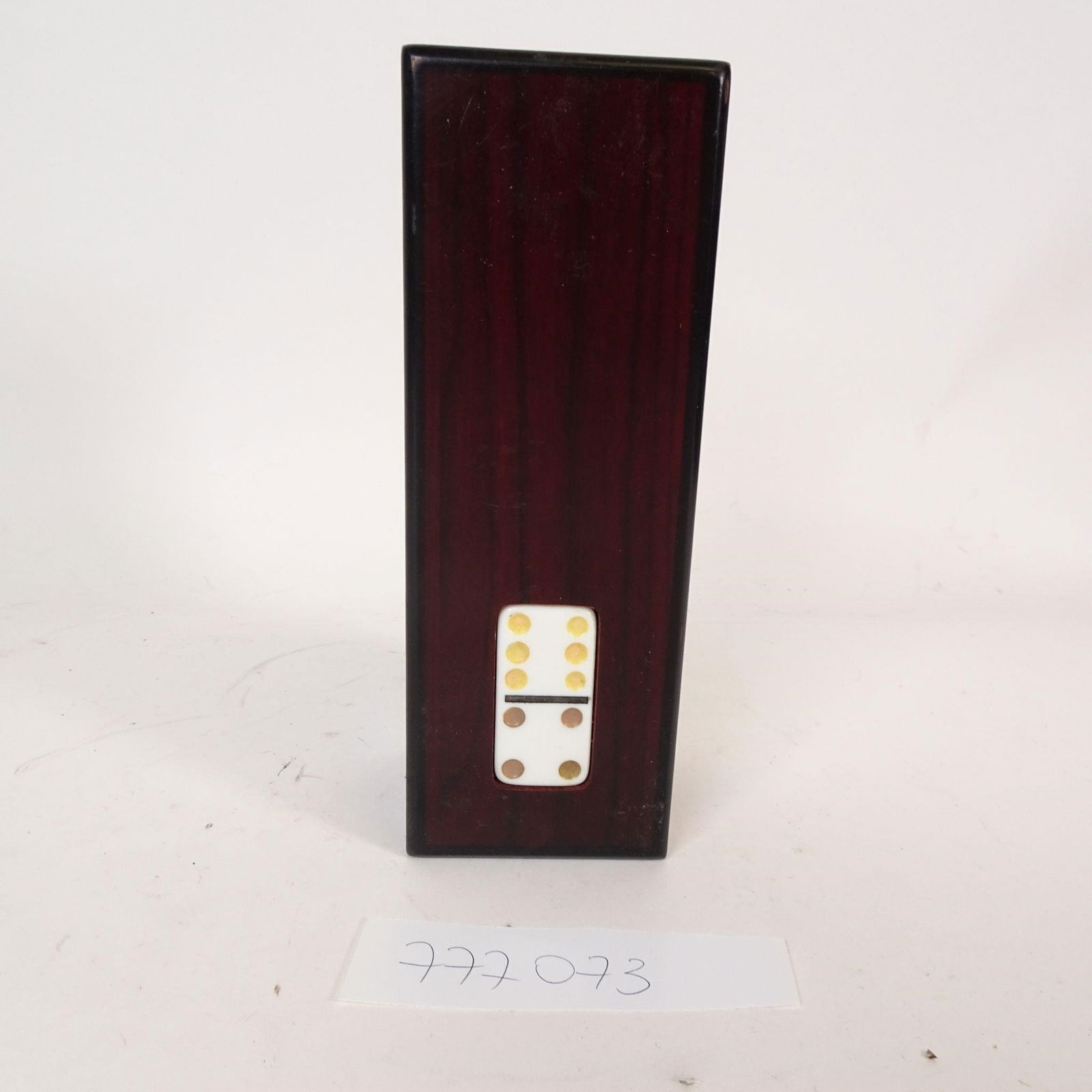 Vintage Wooden Domino Set in Wooden Case (1 of 7)