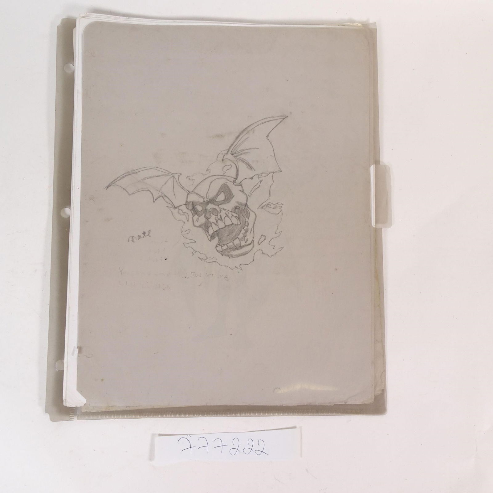 Lot of 12 Original Fantasy: Offered for sale is a lot of 12 original hand-drawn artworks in a fantasy / horror / dark art style. The drawings are created primarily with pencil, with some colored pencil details. The drawings are