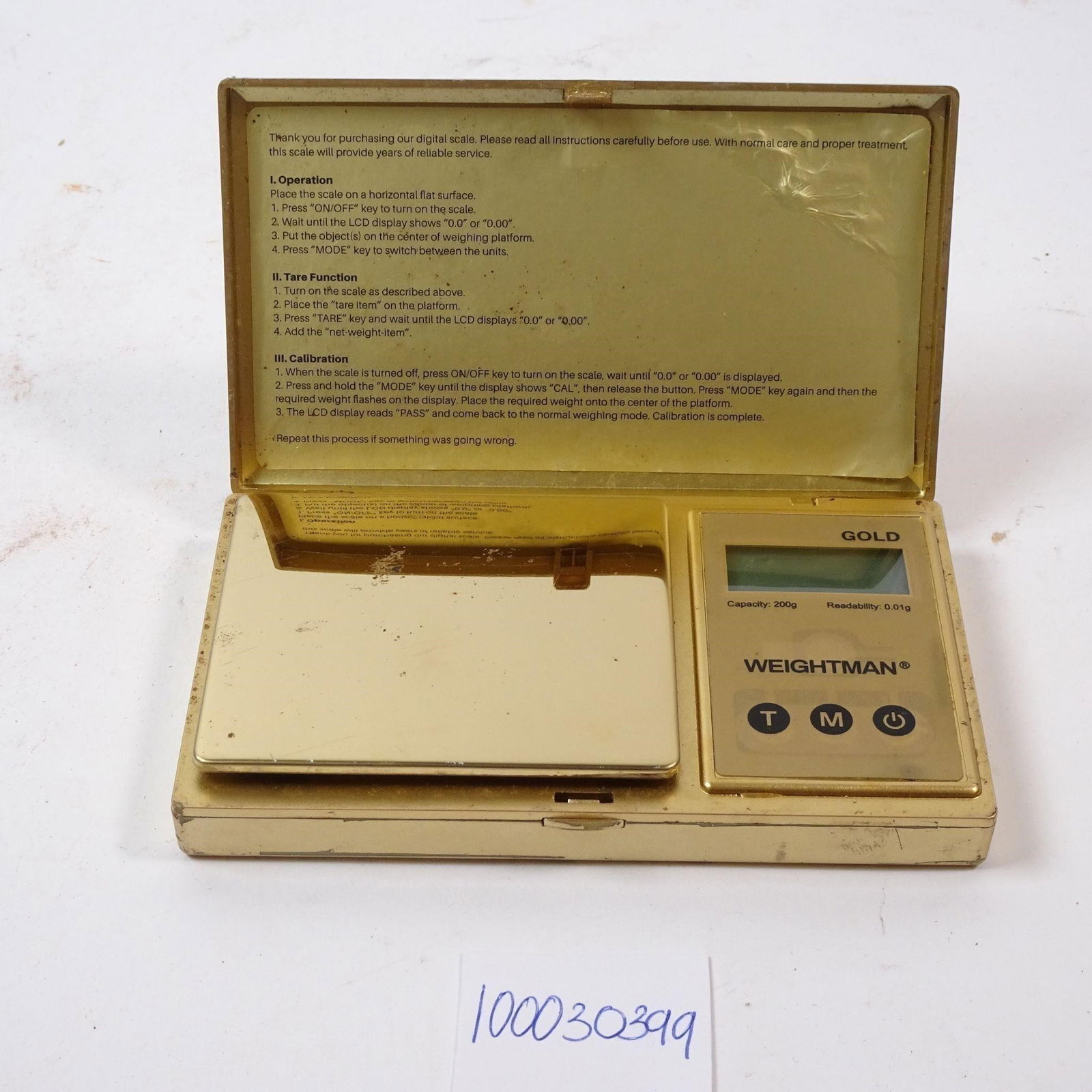 Vintage Weightman Pocket Digital Scale (1 of 3)