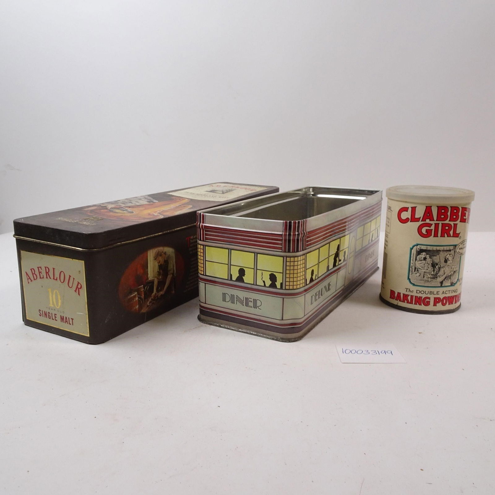 Vintage Tin Cans: Aberlour, Diner, Clabber Girl (1 of 7)