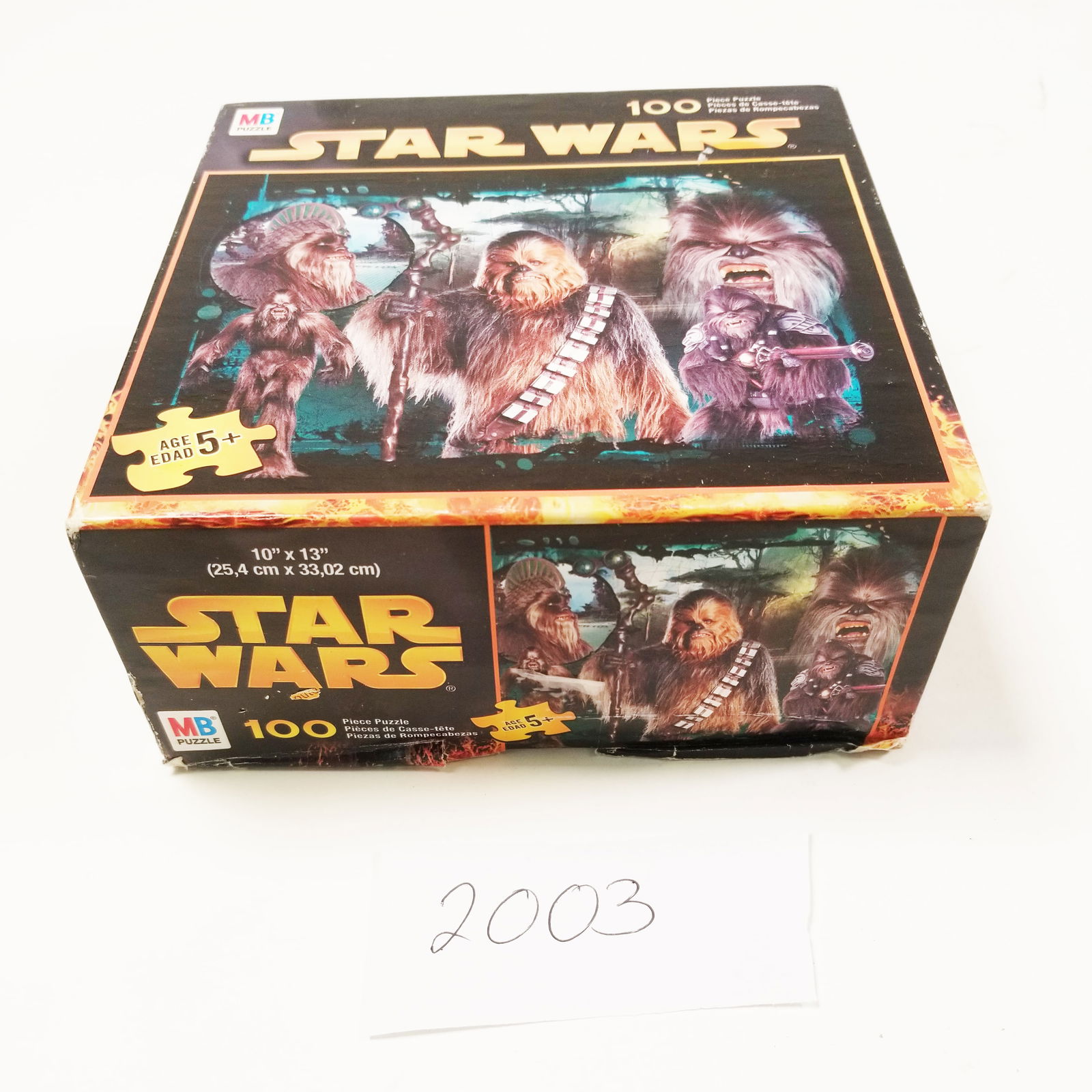 Star Wars Chewbacca 100 Piece Puzzle By Hasbro 10â?? x 13â?: Star Wars Chewbacca 100 Piece Puzzle By Hasbro 10” x 13”