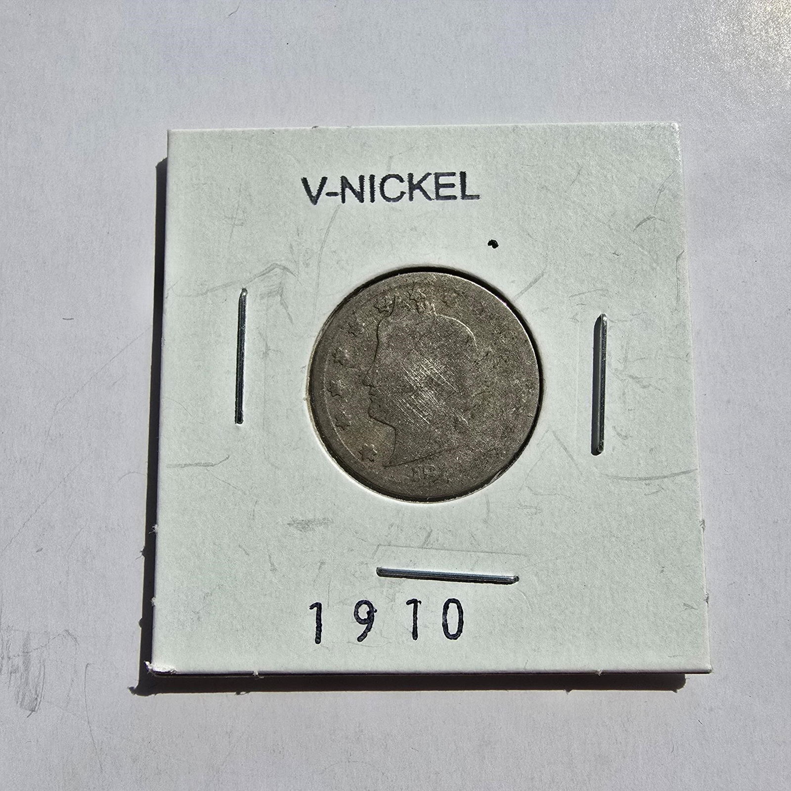 1910 Liberty Head "V" Nickel - United States (1 of 3)