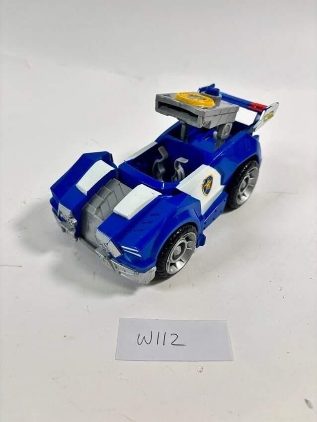 Paw Patrol CHASE Vehicle Police Car: Paw Patrol CHASE Vehicle Police Car - Sold as-is, condition varies. See photos for details.