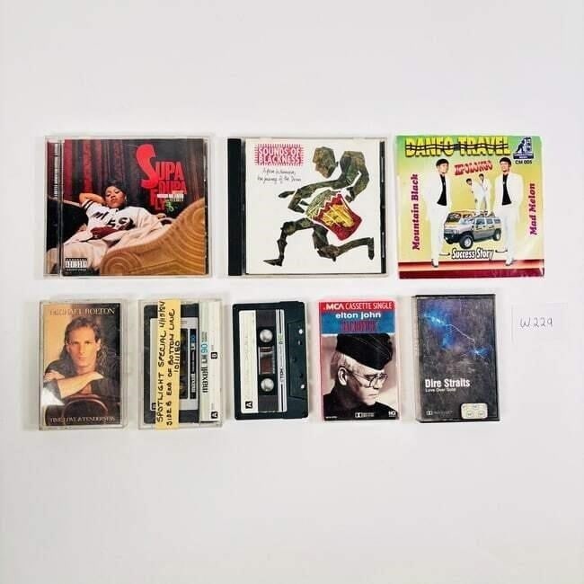 Assortment of Cassets and CD's Set of 8 (Elton... (1 of 2)