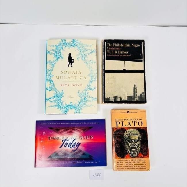 Assortment of Books Set of 4  (Plato, W.E.B... (1 of 3)