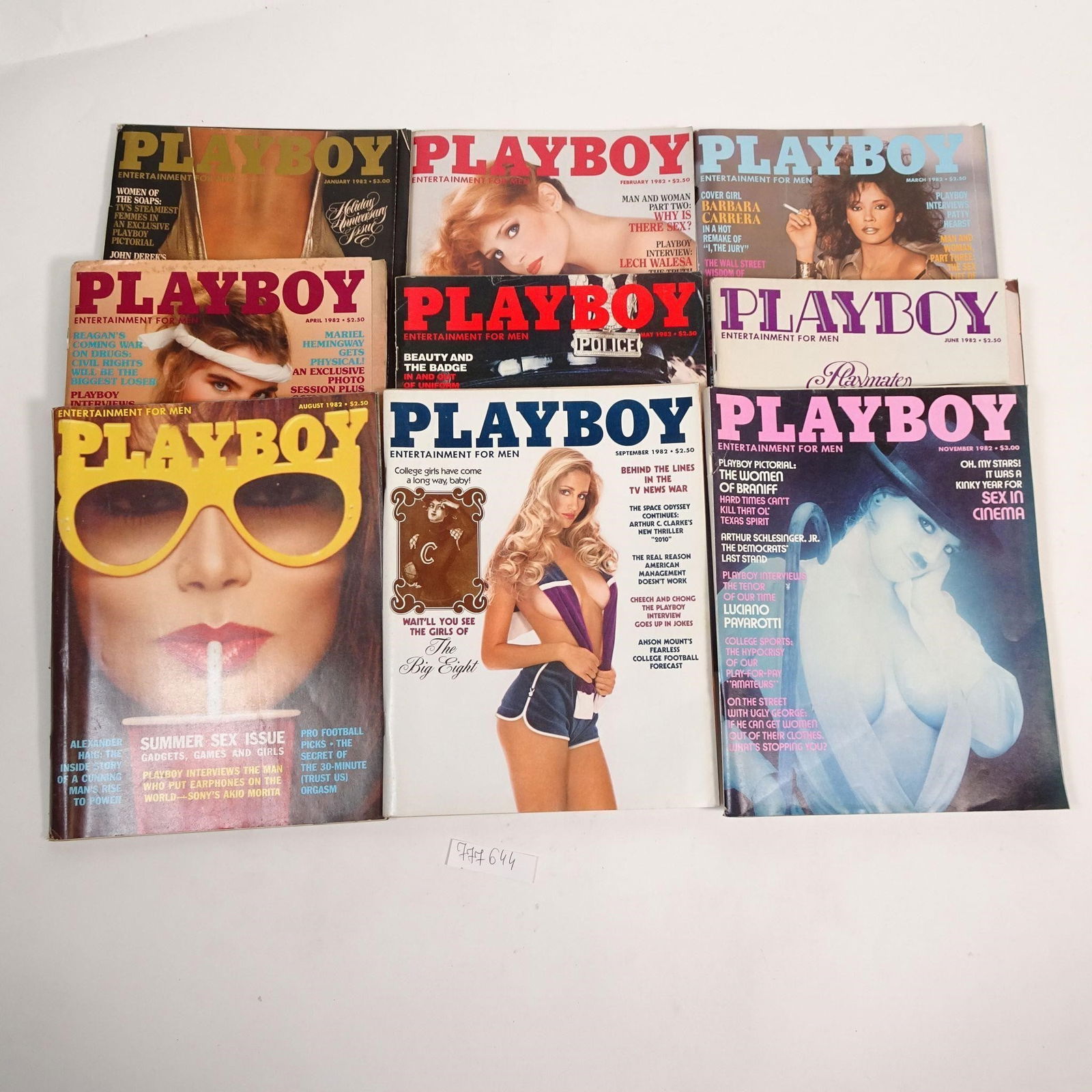Vintage Playboy Magazine Lot (1 of 4)