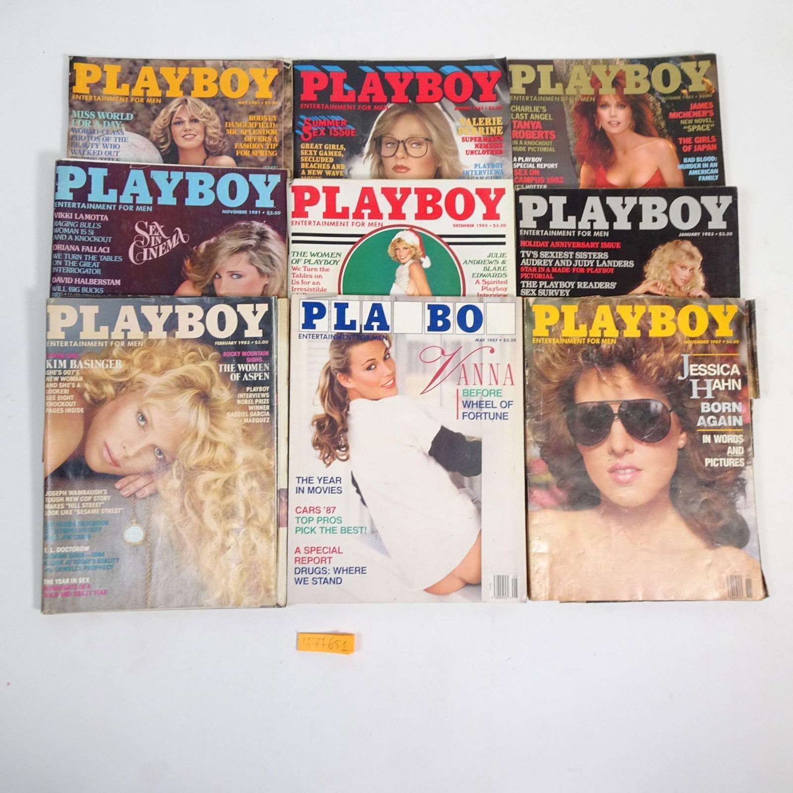 Vintage Playboy Magazine Lot (1 of 4)