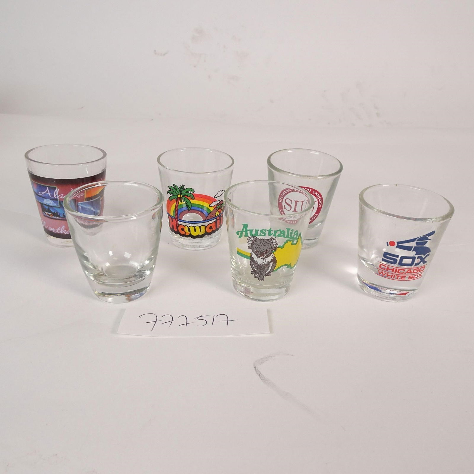 Vintage Travel Souvenir Shot Glasses Lot (1 of 3)