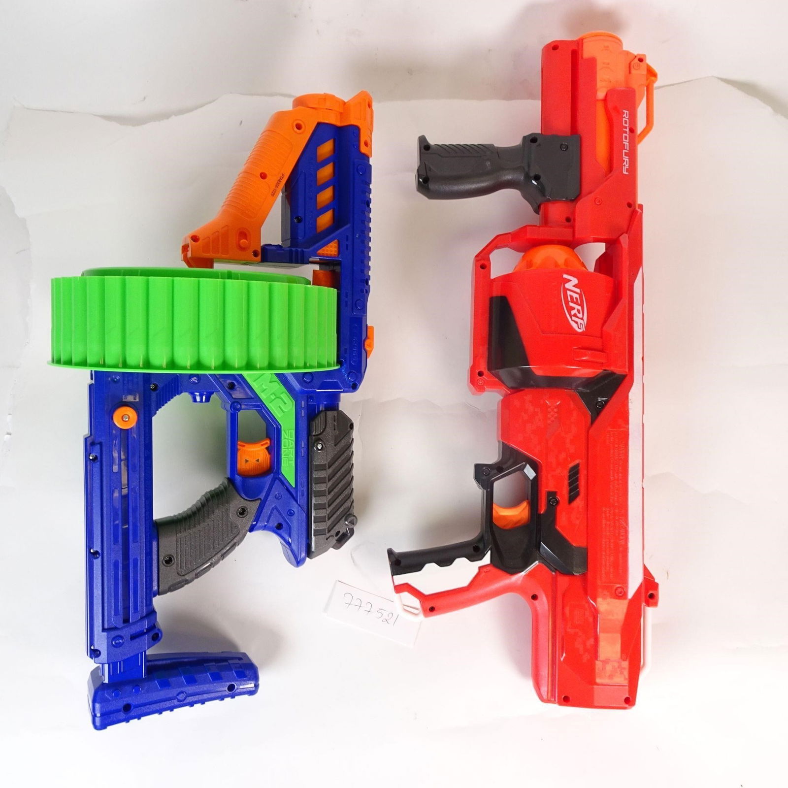 Nerf Blasters Lot (2) with Drum Magazine (1 of 3)