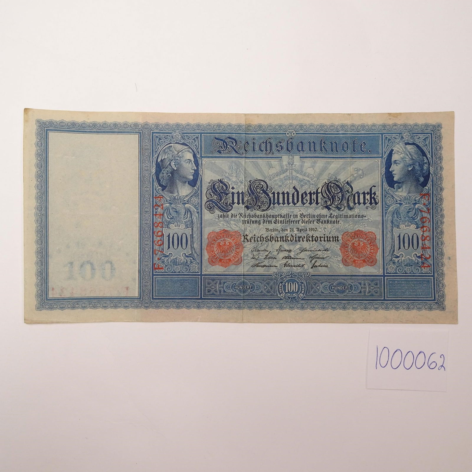 Germany - 100 Mark - 1908-1910: - 2