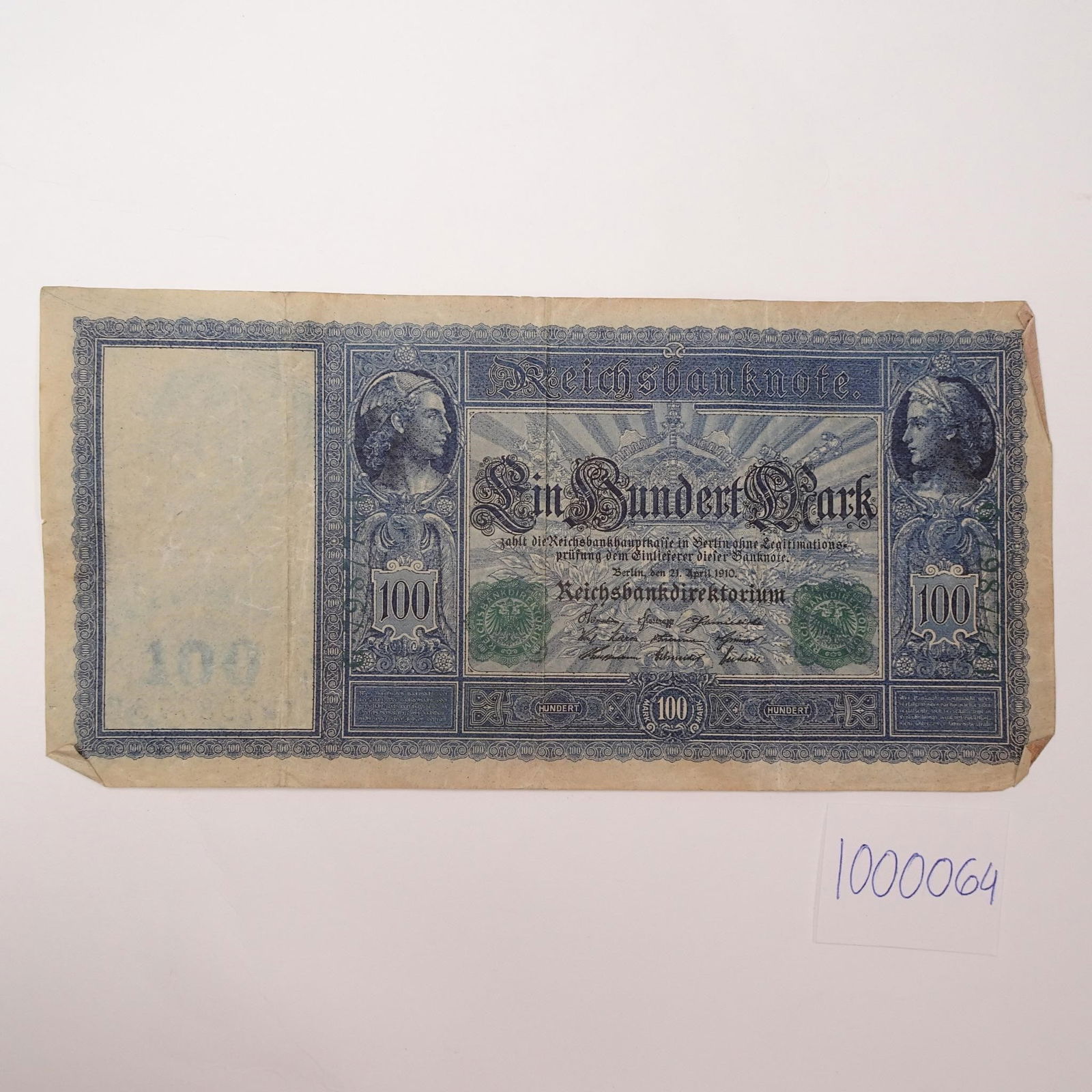 Germany - 100 Mark - 1910: - 2