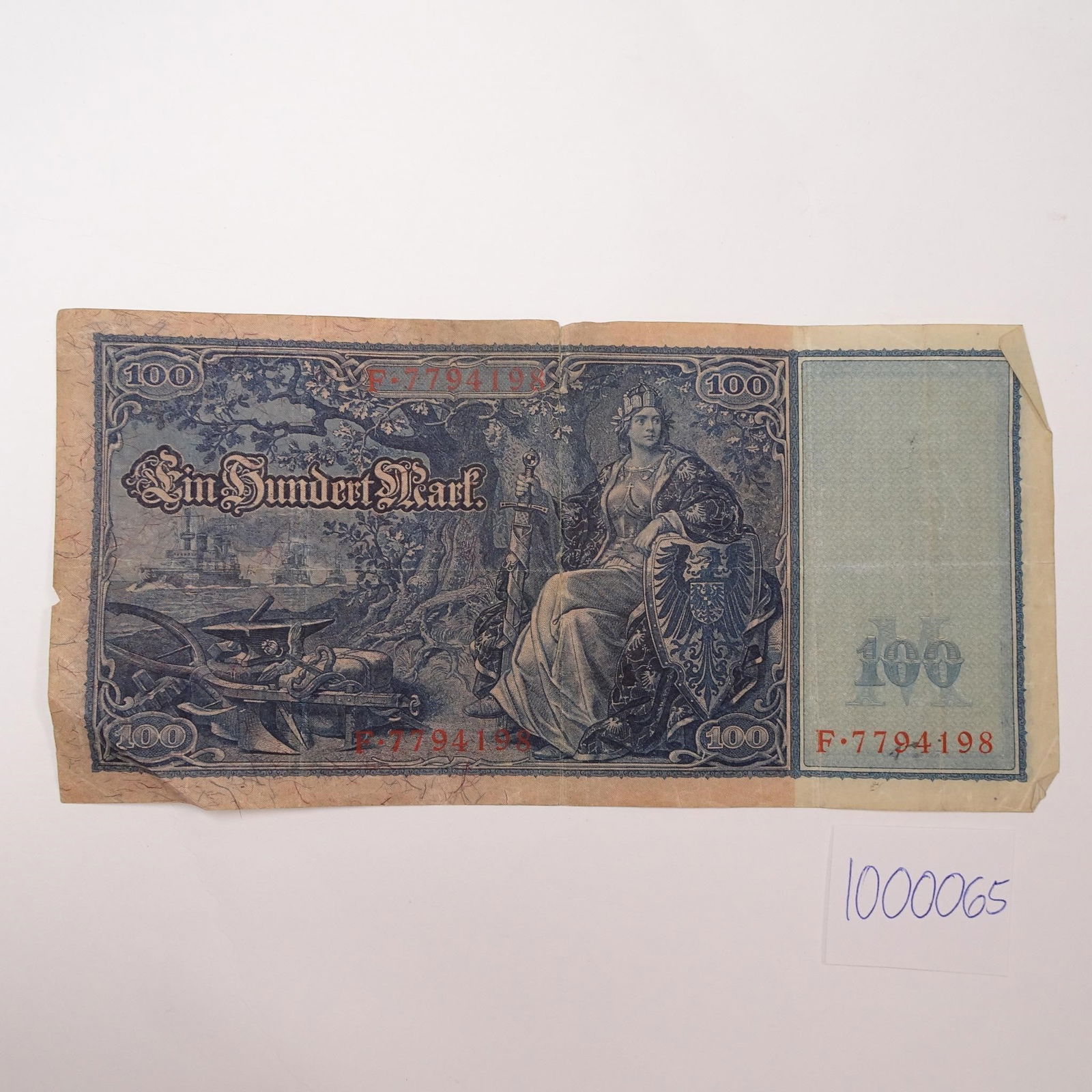 Germany - 100 Mark - 1908-1910: - 3
