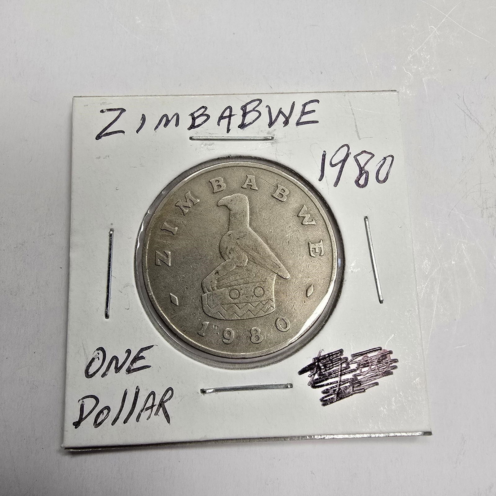 Zimbabwe 1 Dollar 1980 (1 of 3)