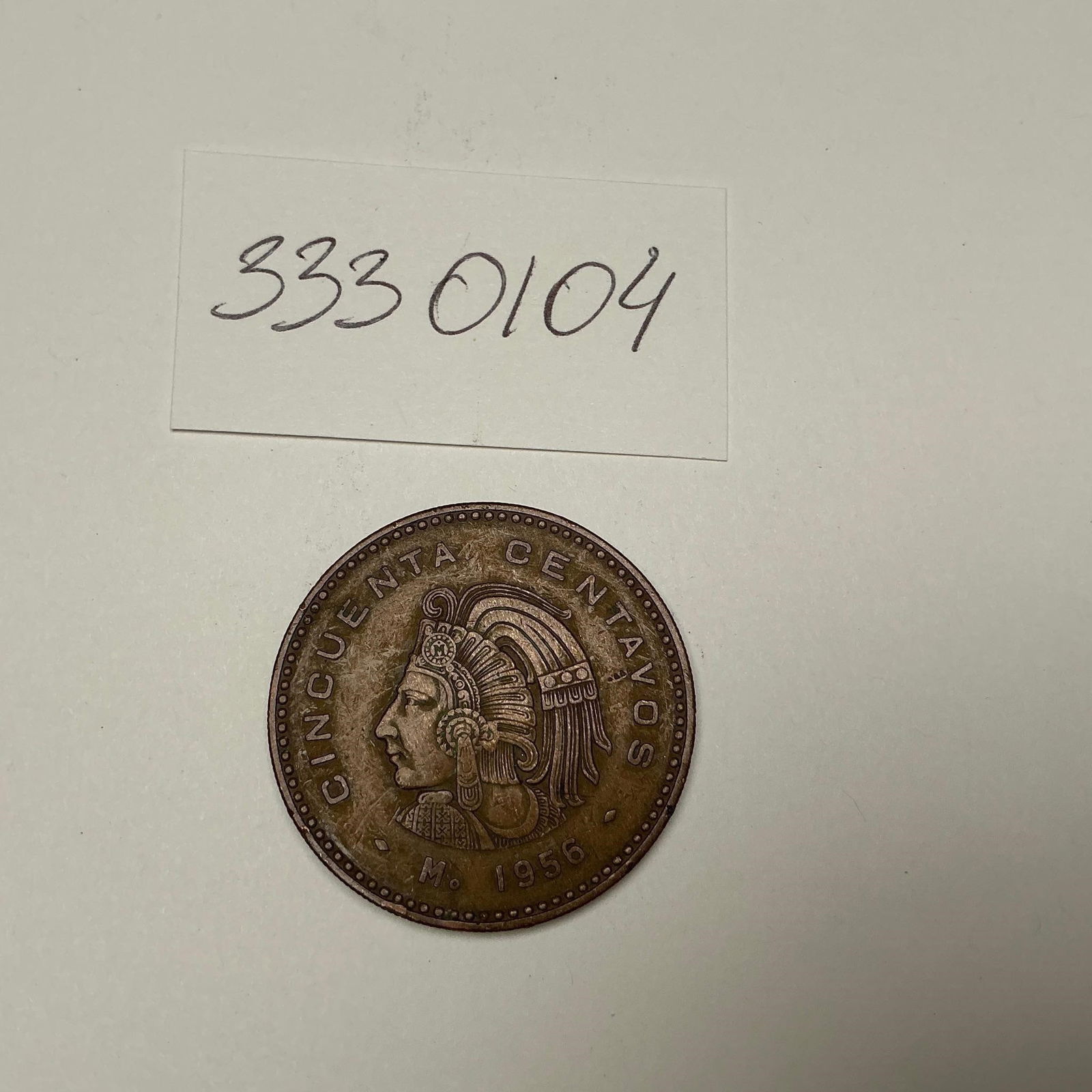 Mexico 1956 5 CENTAVOS Coin (1 of 2)