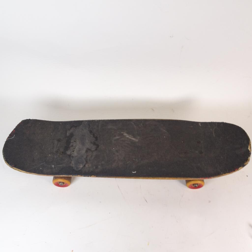 Vintage / Used Skateboard with Graphic Deck (1 of 3)