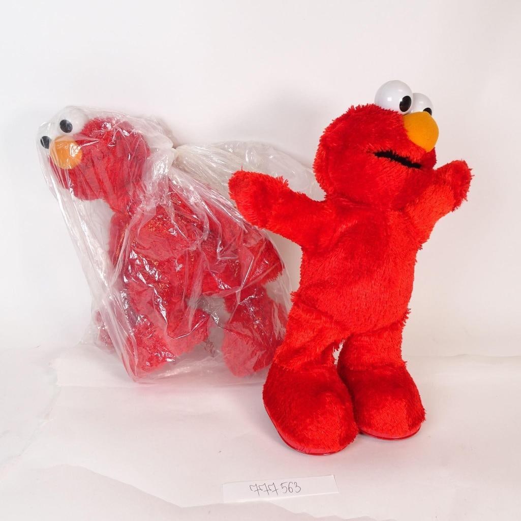 Lot of 2 Elmo Plush Toys - Sesame Street (1 of 8)