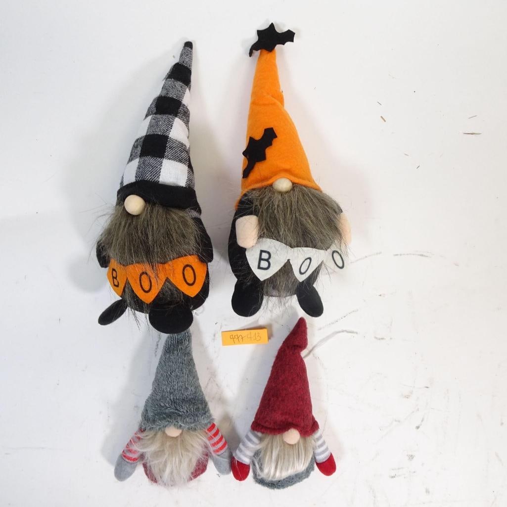 Set of 4 Decorative Gnomes (1 of 3)