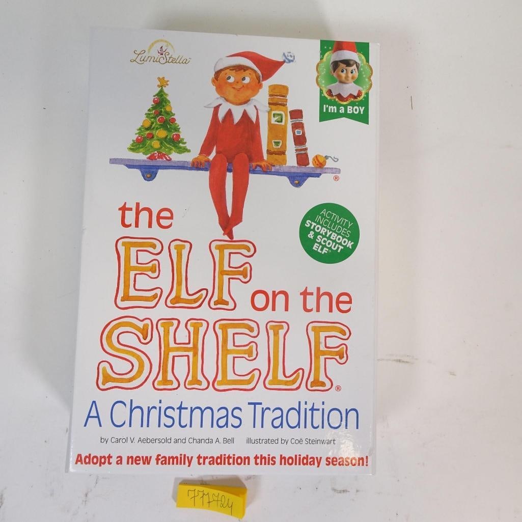 The Elf on the Shelf®: Original The Elf on the Shelf - A Christmas Tradition set including the illustrated storybook and Boy Elf figure. A beloved holiday tradition for families and children. Perfect as a Christmas gift or