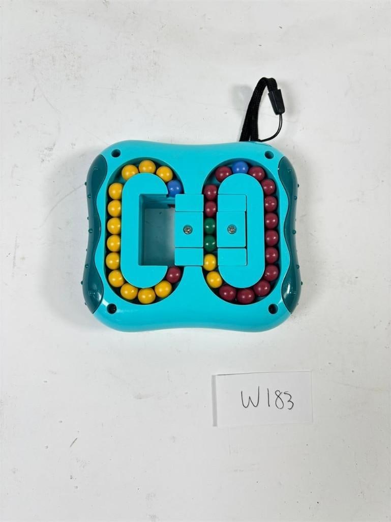 Fidget Magic Bean Cube Rotating Puzzle: Fidget Magic Bean Cube Rotating Puzzle -Sold as-is, condition varies. See photos for details.