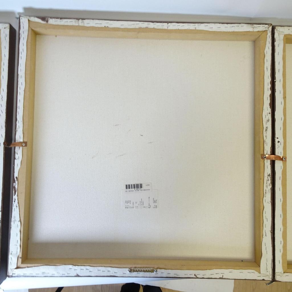 Large Seascape Sunset Triptych - 10