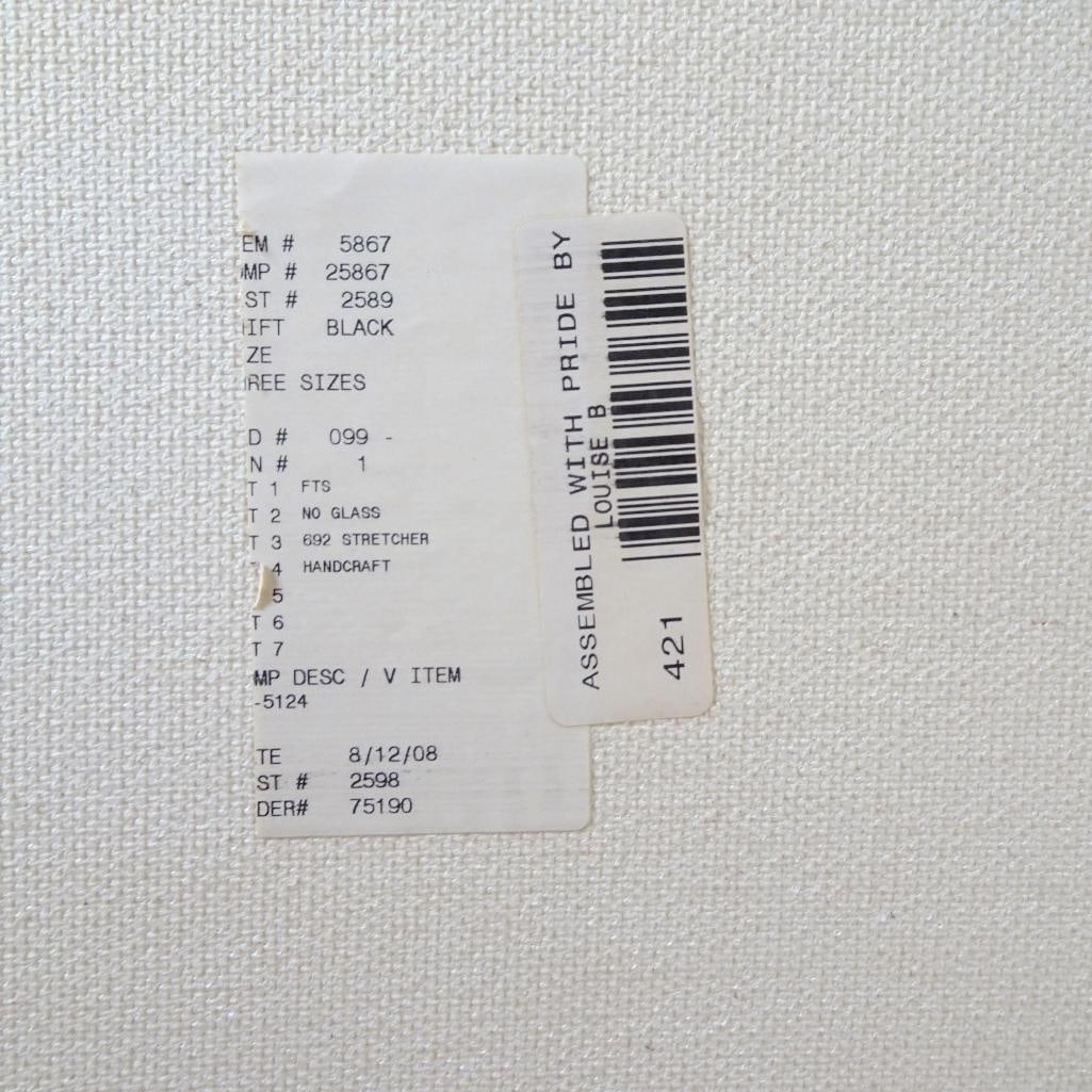 Large Seascape Sunset Triptych - 14