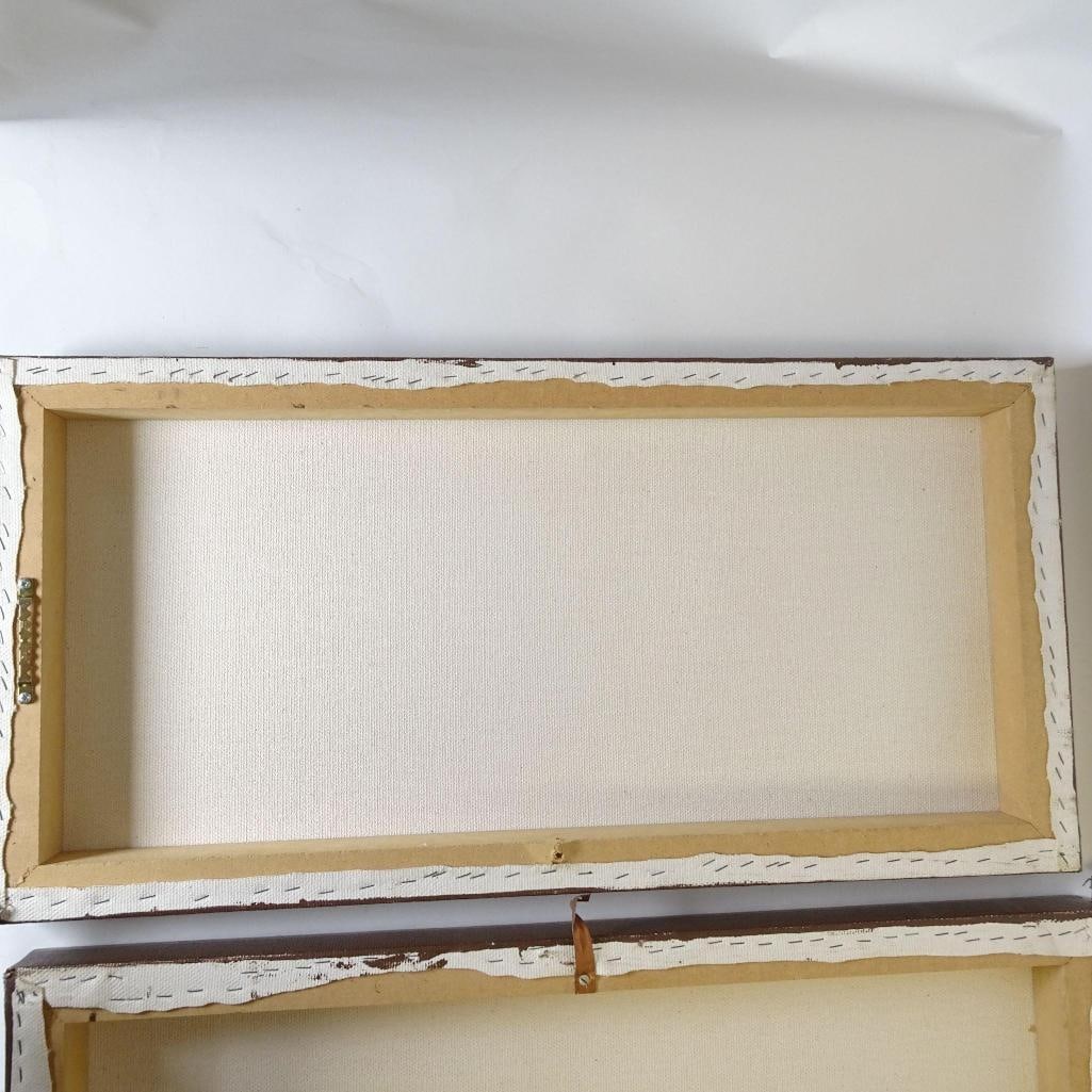 Large Seascape Sunset Triptych - 19