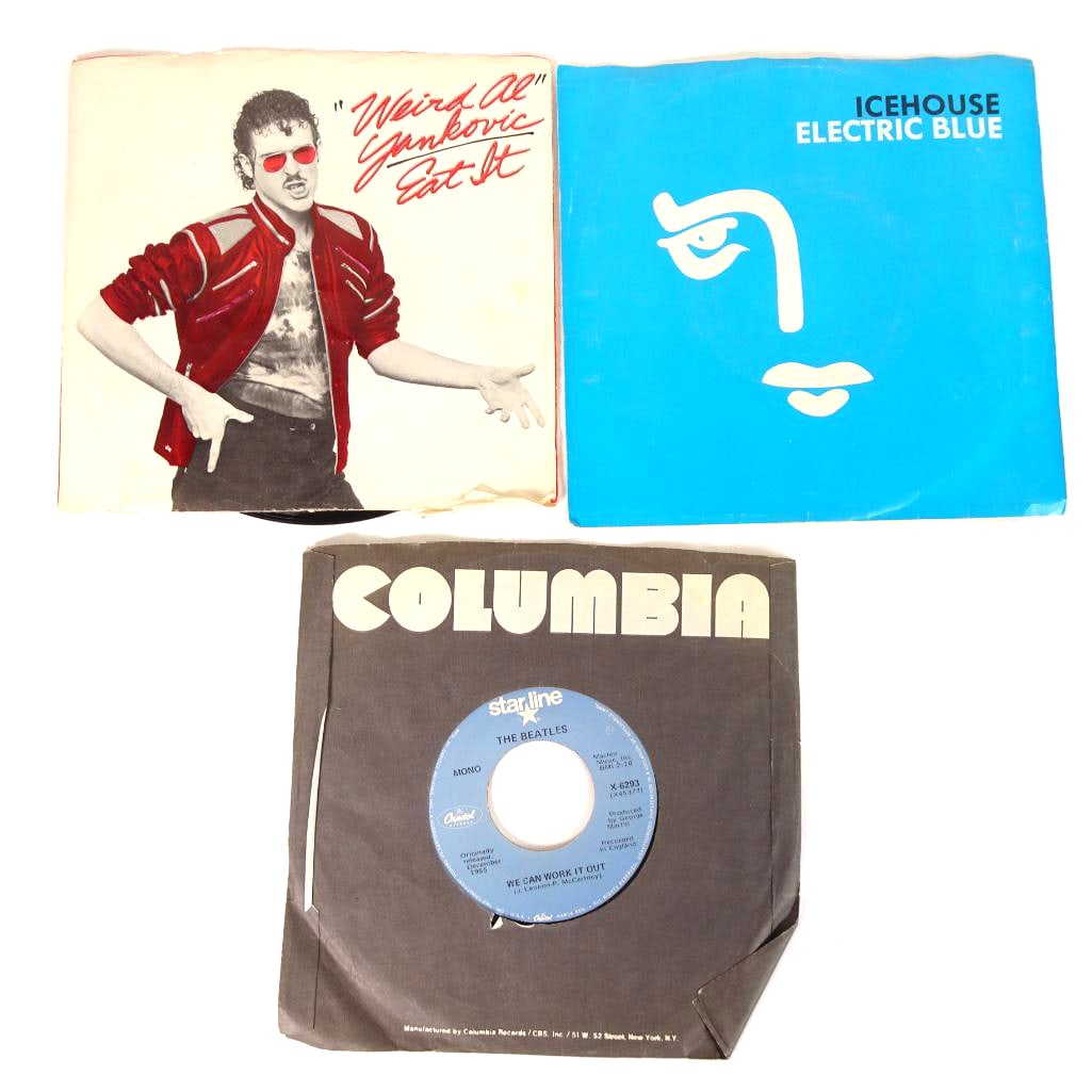 Vintage 7" Vinyl Singles Lot (1 of 2)