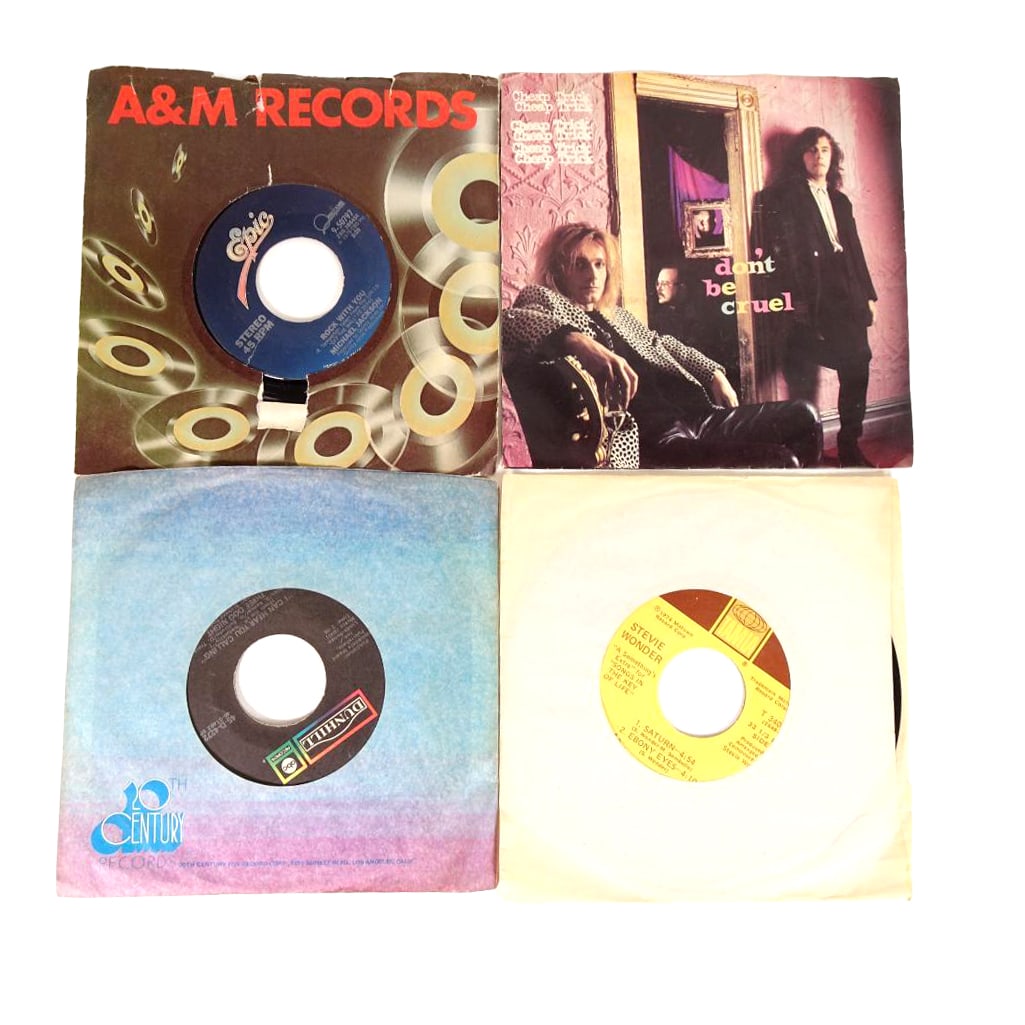 Vintage 45 RPM Vinyl Record Lot (1 of 2)