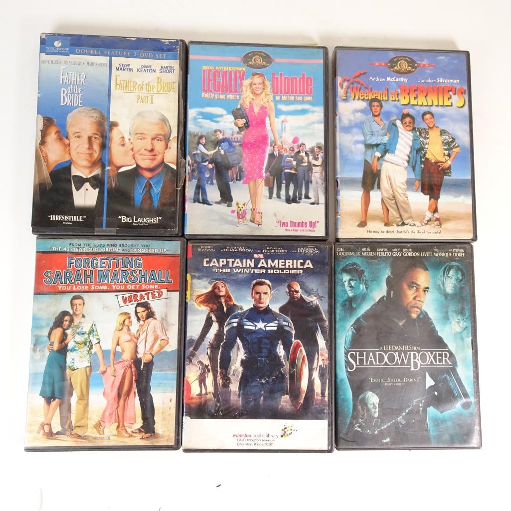 6 DVD Mixed Movie Lot (1 of 2)