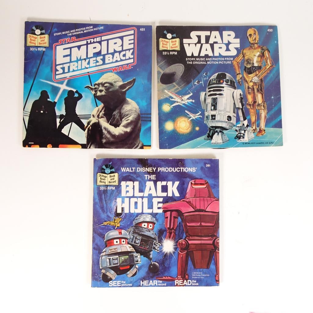 Vintage Walt Disney Read-Along Book & Record Lot (1 of 10)