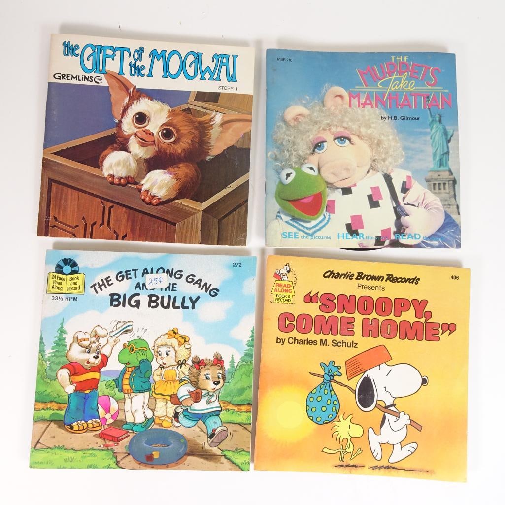 Vintage Read-Along Book & Record Lot (1 of 12)