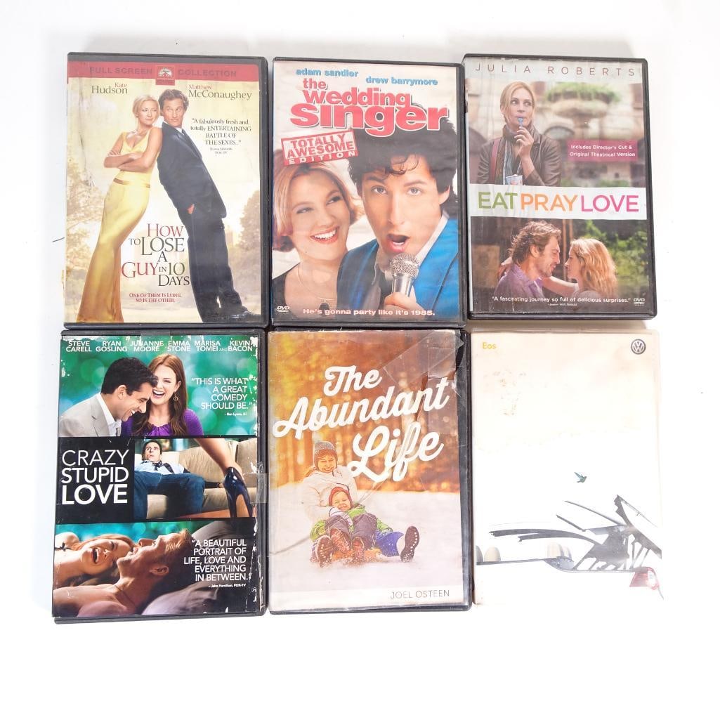 6 DVD Mixed Movie Lot (1 of 2)