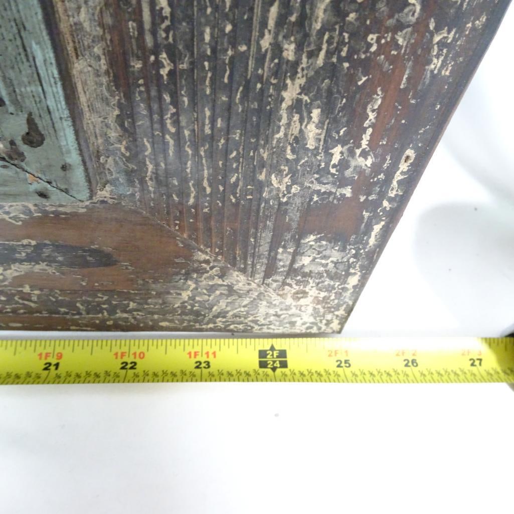 Large Framed Rustic Landscape Wall Art - 3