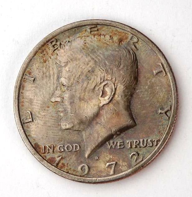 USA Kennedy Half Dollar 1972-D (1 of 3)
