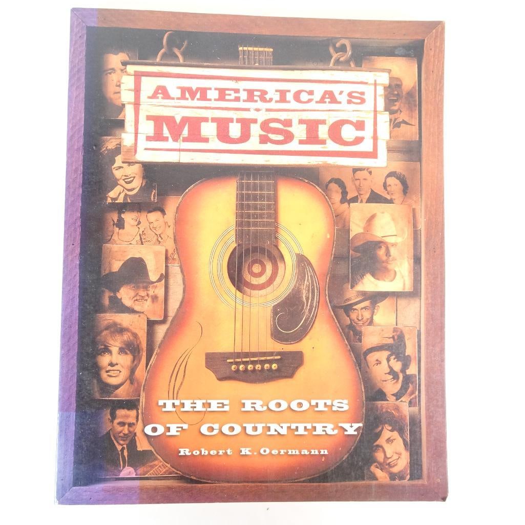 America's Music: The Roots of Country: A richly illustrated first_edition copy of America?s Music: The Roots of Country by Robert K. Oermann, created as the companion book to the TBS documentary. This volume offers a lively, personal histo