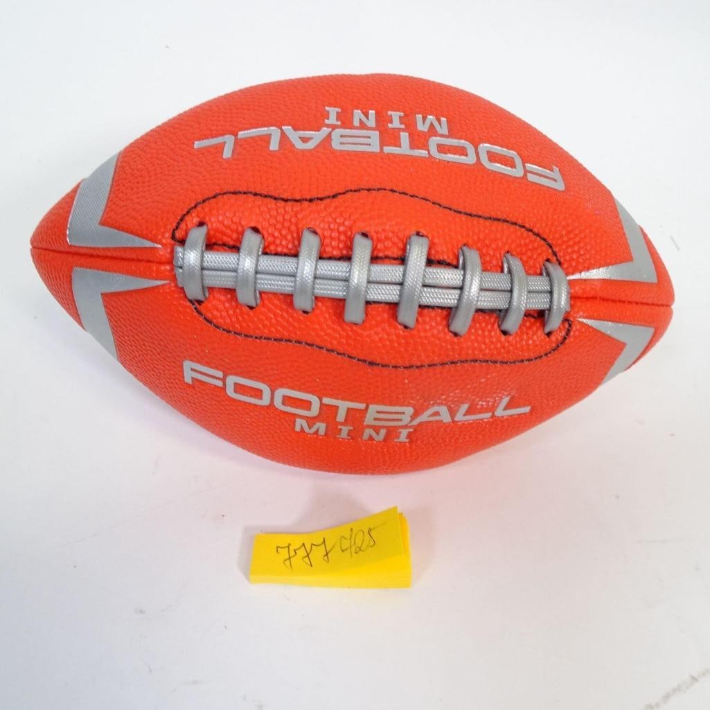 Mini American Football Ball: Mini American football ball in a classic shape, perfect for play, light training, or as a fun sports accessory. Compact size makes it ideal for kids, teens, or casual throwing.