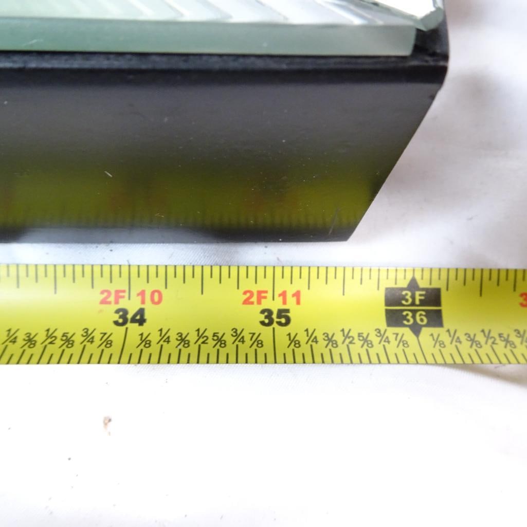 Large Rectangular Wall Mirror Beveled Glass Modern - 5