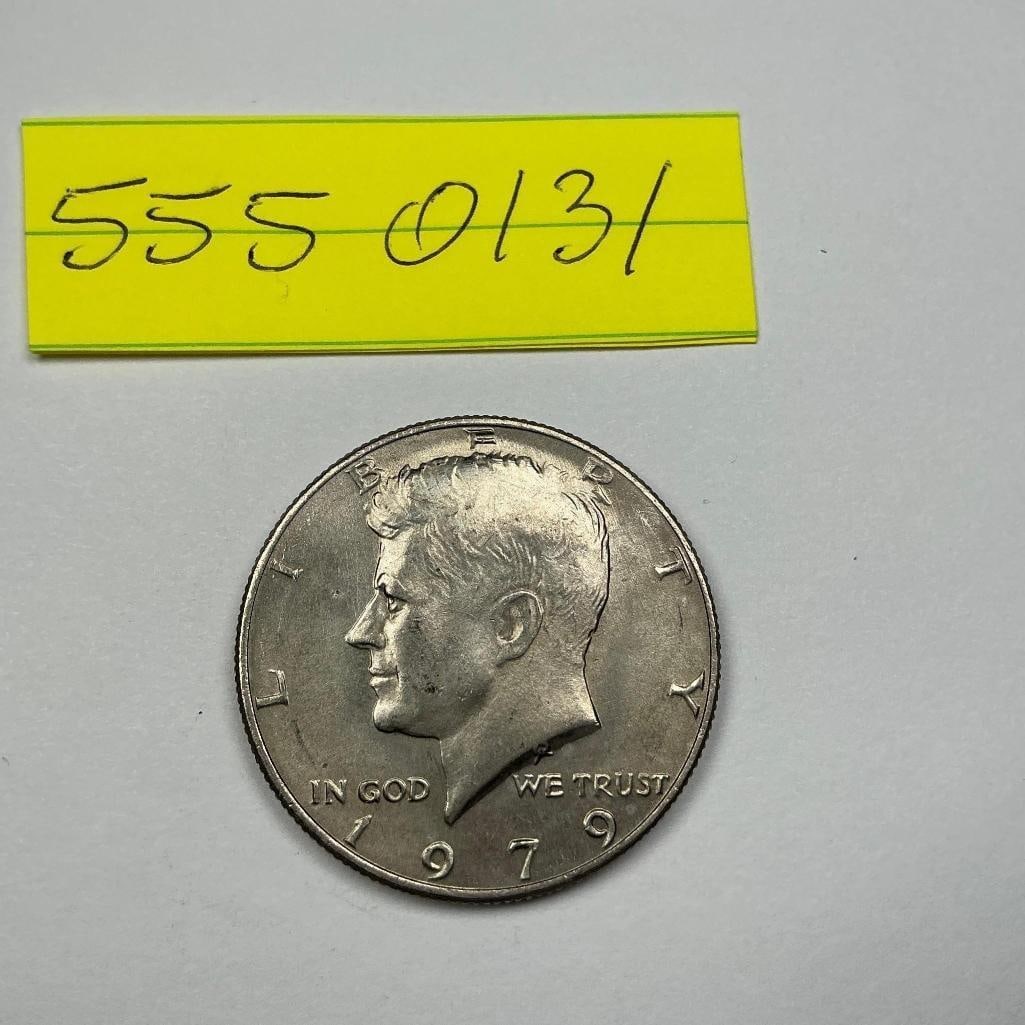 1979 US Kennedy Half Dollar (1 of 5)