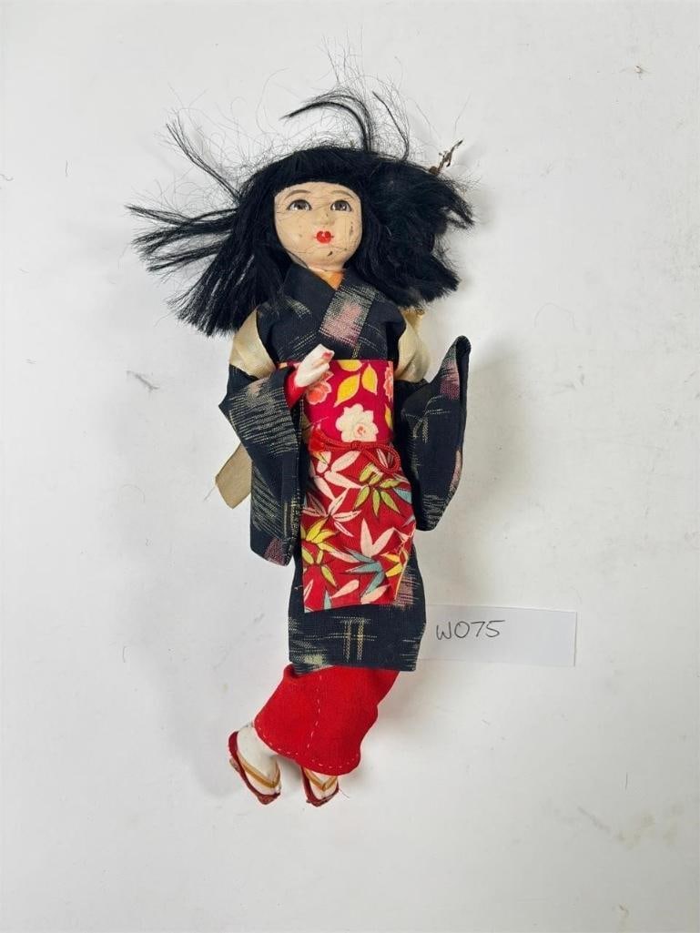 Vintage Japanese Geisha Nishi Doll: Vintage Japanese Geisha Girl -Sold as-is, condition varies. See photos for details.