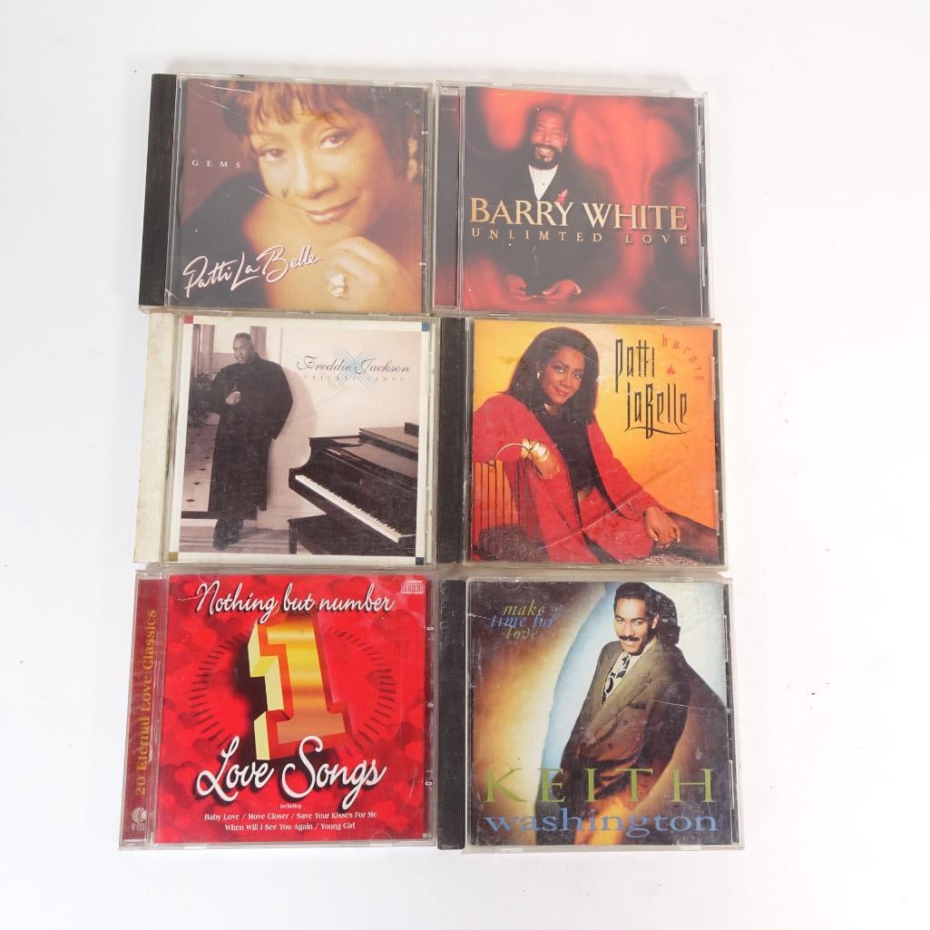 6_CD R&B & Soul Love Songs Lot (1 of 2)